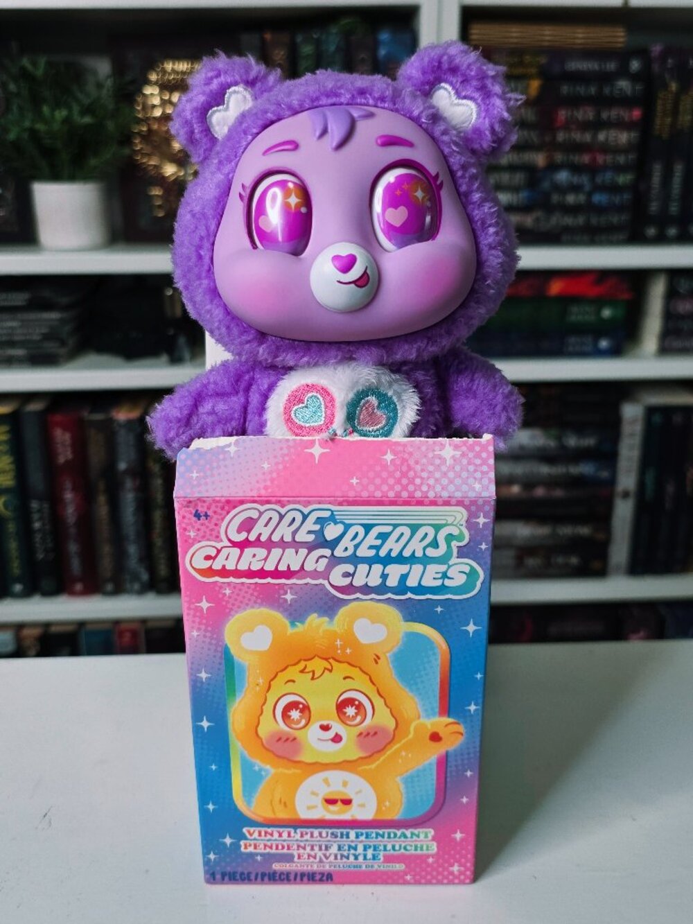 Care Bears Caring Cuties 6" Plush Pendant - Share Bear